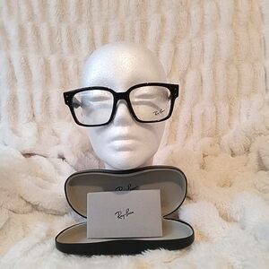 Ray-Ban Black Eyeglasses with Case